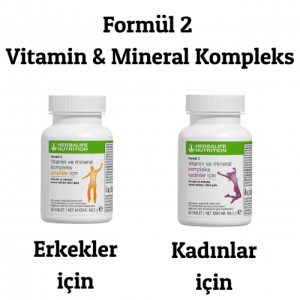 Herbalife Formül 2 Vitamin & Mineral Kadınlar İçin - Herbalife Bağımsız Distribütörü