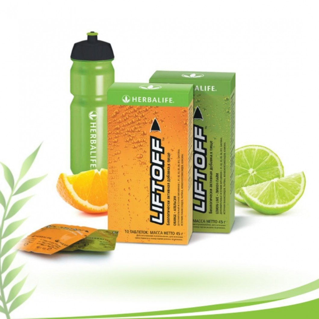 Herbalife Liftoff Efervesan İçecek Limon Aromalı - Herbalife Bağımsız Distribütörü